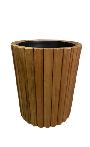 VASO REDONDO RIPADO