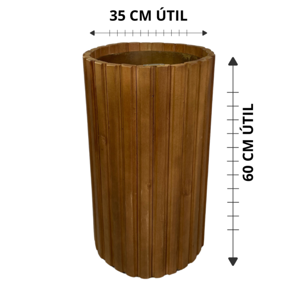 VASO CÍLINDRICO RIPADO - Image 4